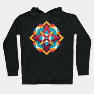 geometric optical illusion Hoodie